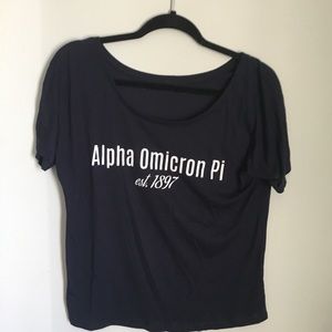 navy AOII tunic